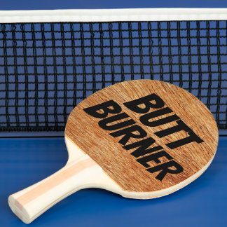 FUNNY MATT BURNER PINGT PONG PADDLE TAFELTENNISBATJE