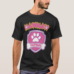 Funny Mawmaw Patrol - Dog Mam Dad for Men Women T-shirt