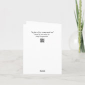 Funny Me and a Pint Ice Cream Card Kaart (Achterkant)