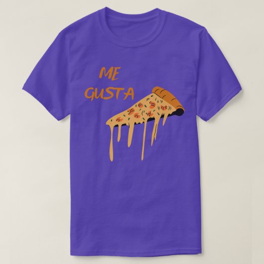Funny Me Gusta Pizza Meme Joke Quote, Food Lover G T-shirt (Design voorkant)