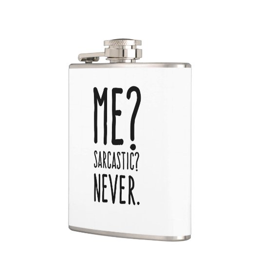Funny Me Sarcastic Nooit Heupfles (Links)