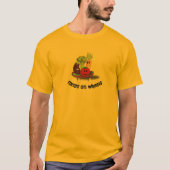 Funny Meals on Wheels T-shirt (Voorkant)