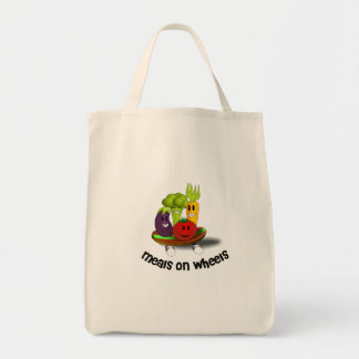 Funny Meals on Wheels Tote Bag