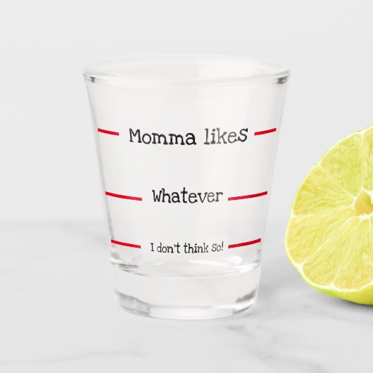 Funny Measurement Momma lijkt op heet glas (Voorkant)