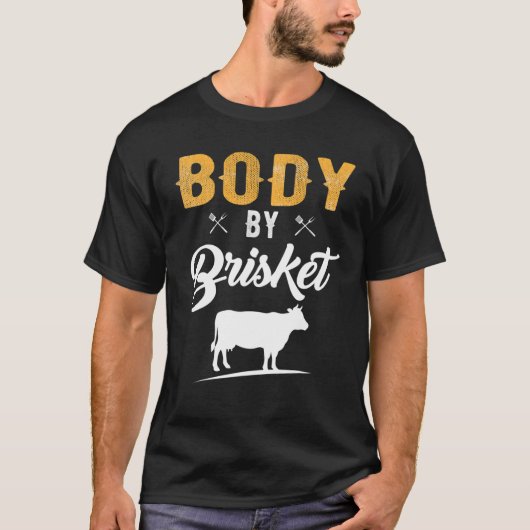 Funny Meat Smoking BBQ Grill Lover Pit Master Smok T-shirt (Voorkant)