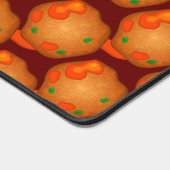 Funny Meatballs - Man Eten met Eigen Slogan / Naam Bureaumat (Hoek)