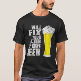 Funny Mechanic Car Lover Beer Shirt - Car Guy Gift