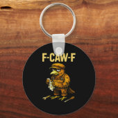Funny Mechanic F Caw F Crow Fcawf Raven Mechanics  Sleutelhanger (Voorkant)