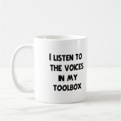 Funny Mechanic T-shirts en geschenken Koffiemok (Links)