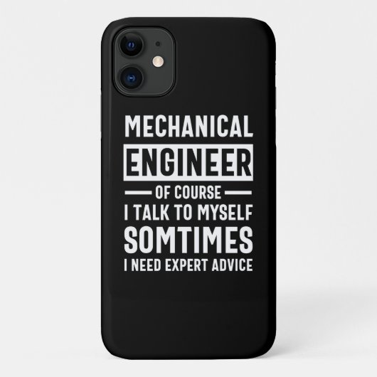 Funny Mechanical Engineer Gift Case-Mate iPhone Case (Achterkant)