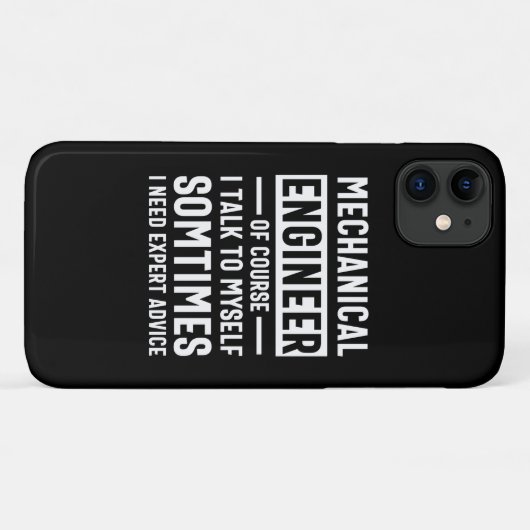 Funny Mechanical Engineer Gift Case-Mate iPhone Case (Achterkant (horizontaal))
