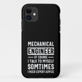 Funny Mechanical Engineer Gift Case-Mate iPhone Case (Achterkant)