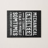 Funny Mechanical Engineer Gift Legpuzzel (Horizontaal)