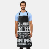 Funny Mechanical Engineer Gift Schort (Gedragen)