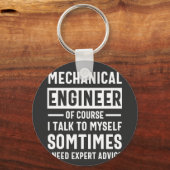 Funny Mechanical Engineer Gift Sleutelhanger (Voorkant)