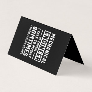 Funny Mechanical Engineer Gift Visitekaartje