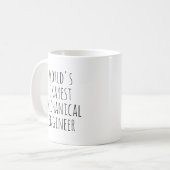 Funny Mechanical Engineer Koffiemok (Voorkant links)