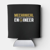 Funny Mechanical Engineering Geek Engineer Student Blikjeskoeler (Achterkant)