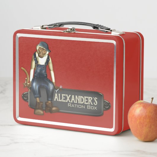 Funny Mechanics Grease Monkey Ration Box (In situ)