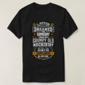 Funny mechanist operator t-shirt (Design voorkant)