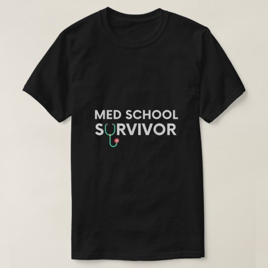 Funny Med School Afstuderen Gift Idee for Medical T-shirt (Design voorkant)
