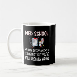 Funny Med School Future Doctor Medical School Stud Koffiemok