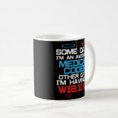 Funny Medical Coder Billing Coffee Mok Gift (Voorkant rechts)