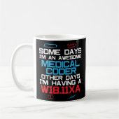 Funny Medical Coder Billing Coffee Mok Gift (Links)