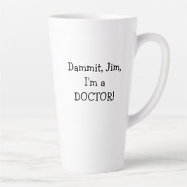 Funny Medical Doctor of Phd Latte Mok