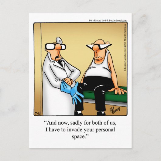 Funny Medical Humor Briefkaart (Voorkant)