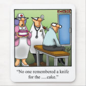 Funny Medical Humor Mousepad Muismat (Voorkant)