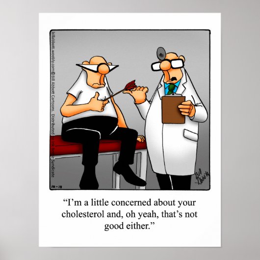 Funny Medical Humor Poster Gift (Voorkant)