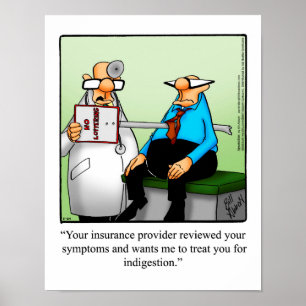 Funny Medical Insurance Poster