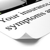 Funny Medical Insurance Poster (Hoek)