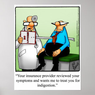 Funny Medical Insurance Poster