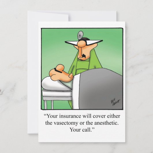 Funny Medical School Graduation Party Uitnodiginge Kaart (Voorkant)