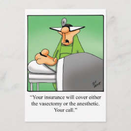 Funny Medical School Graduation Party Uitnodiginge Kaart