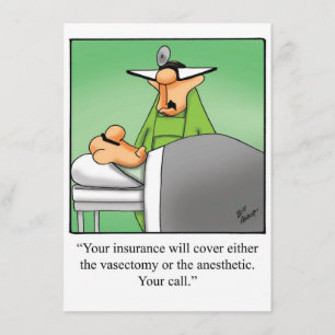 Funny Medical School Graduation Party Uitnodiginge Kaart