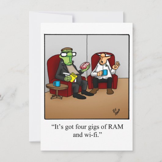 Funny Medical School Graduation Party Uitnodiginge Kaart (Voorkant)