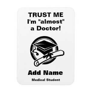 Funny Medical Student Magnet Magneet