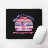 Funny Medically Gaslit Your Labs Look Great  Muismat (Met muis)