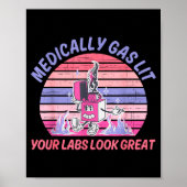 Funny Medically Gaslit Your Labs Look Great  Poster (Voorkant)