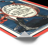 Funny  Medicine Hoofd's German Tonic Cpy Poster (Hoek)