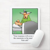 Funny Medische Werkplek Humor Mousepad Muismat (Met muis)