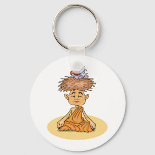 Funny Meditation Sleutelhanger
