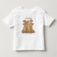 Funny meerkat cartoon illustratie