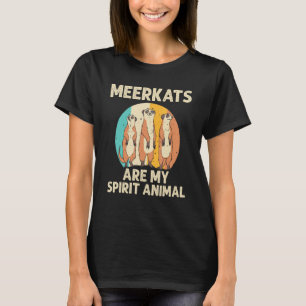 Funny Meerkat Gift Kinder Mannen Vrouwen koelen in T-shirt