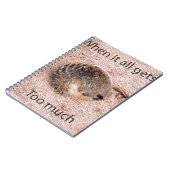Funny Meerkat Notitieboek (Linkerzijde)