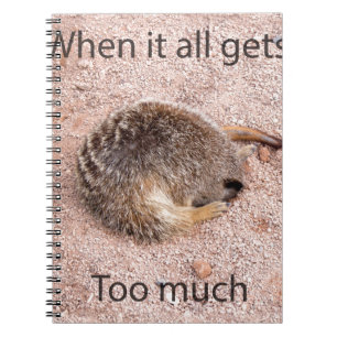 Funny Meerkat Notitieboek