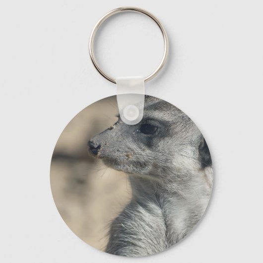 Funny Meerkat Sleutelhanger (Voorkant)